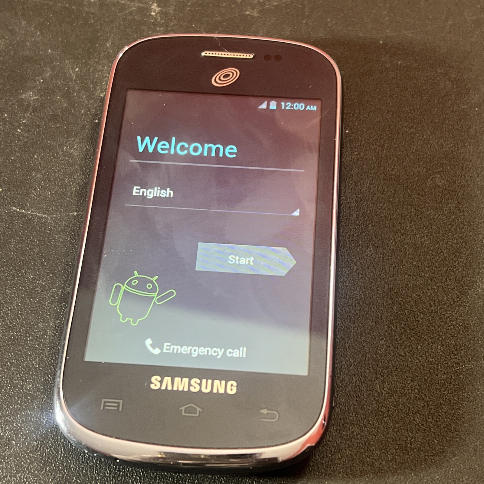 Samsung Black Phone (TracFone) Model# sch-s738c Factory Reset