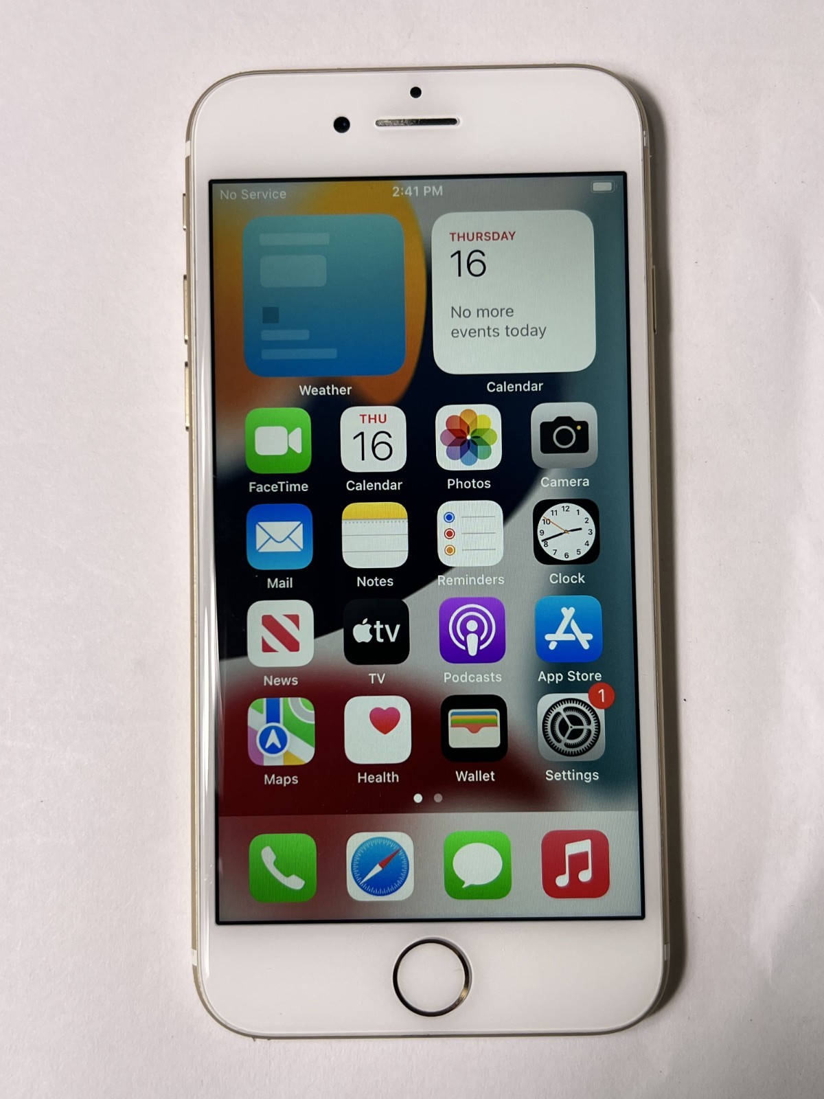 Apple iPhone 7 A1660 32GB UNLOCKED iOS 15.0 Gold MNAE2LL/A 🔋78% Battery Service