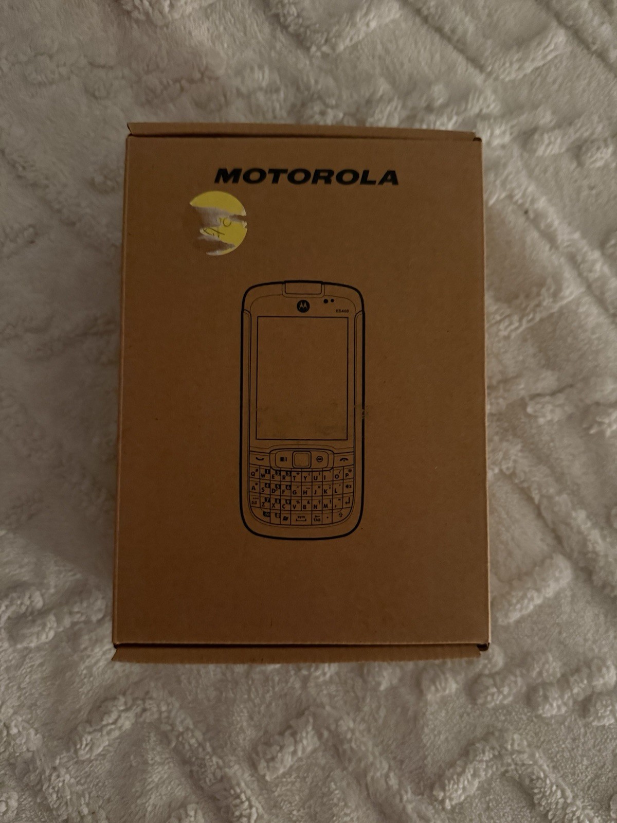 Motorola ES400 1GB Black Bar Smartphone w/ Box, Manuals & Accessories