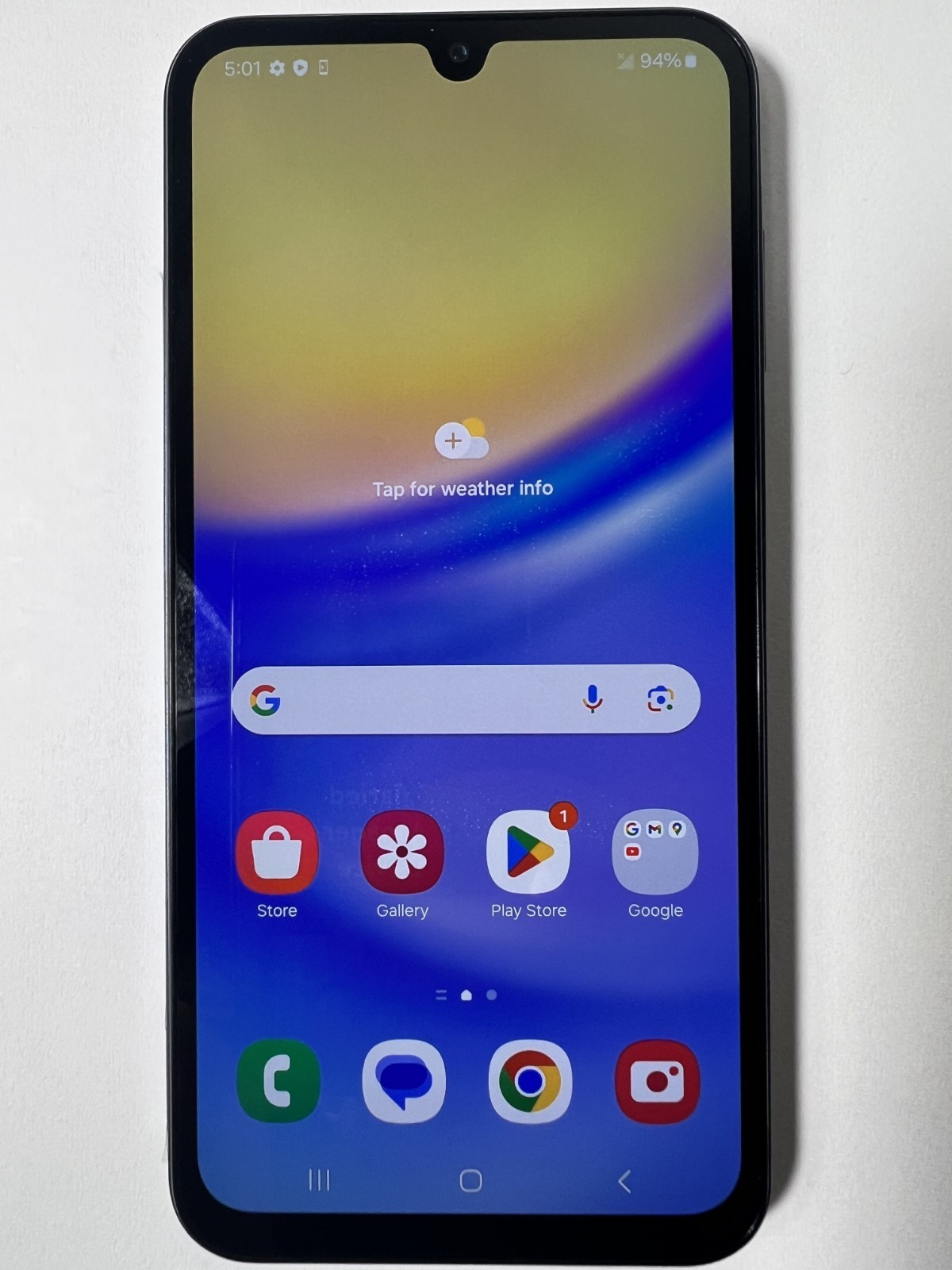 TracFone TFW 2024 Samsung Galaxy A15 5G SM-A156V(GP) Blue Black 64GB A GRADE 📖