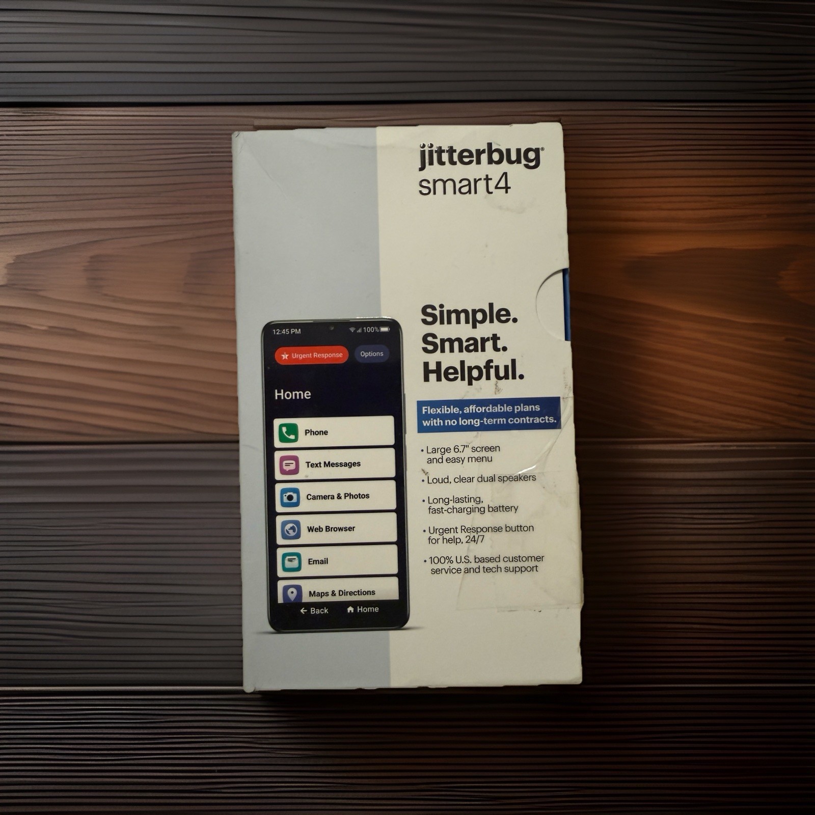 Jitterbug Smart 4 Phone For Seniors