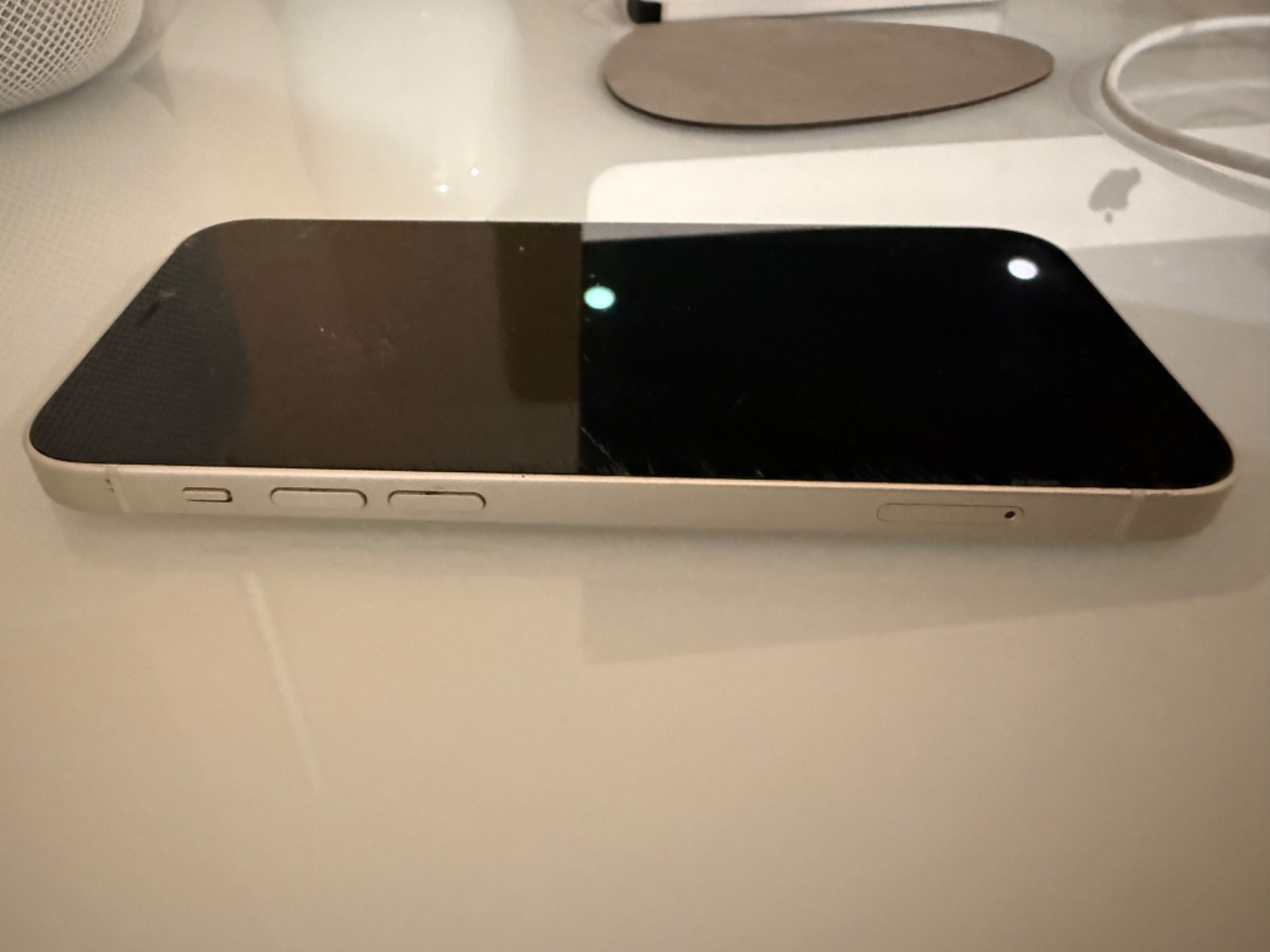 WHITE SILVER APPLE IPHONE 12 SMARTPHONE PHONE CELLPHONE 64GB