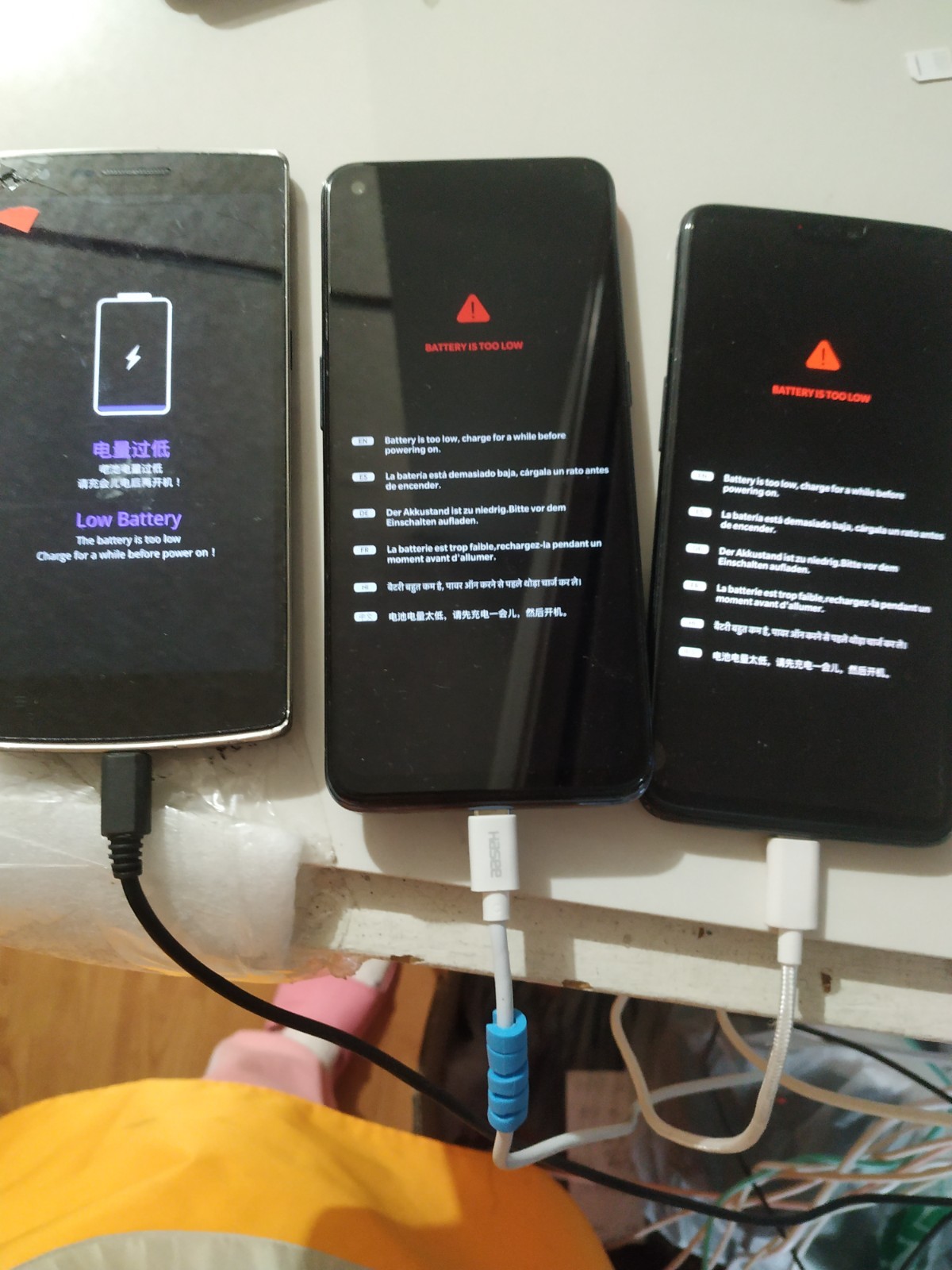 Lot of 5 OnePlus Nord N300 5G CPH2389 /N30 CPH2515/N10 5G/One A0001/other