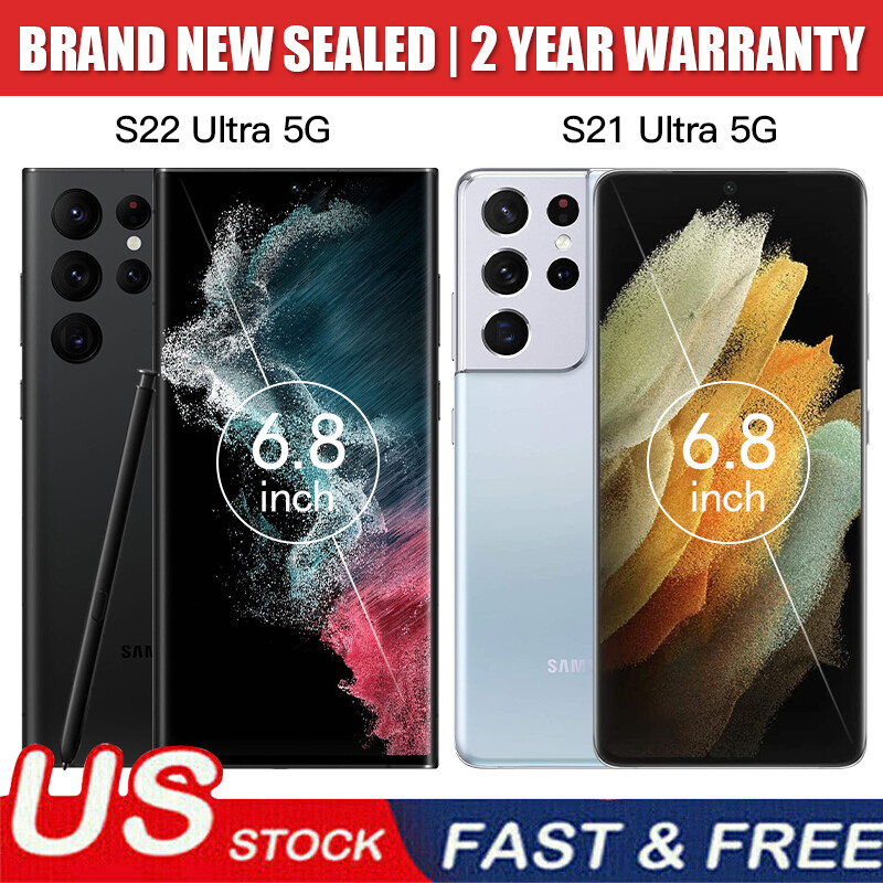 NEW Sealed Samsung Galaxy S24 Ultra/S22 Ultra/S23 Ultra/S23+/S22+ 5G Unlocked