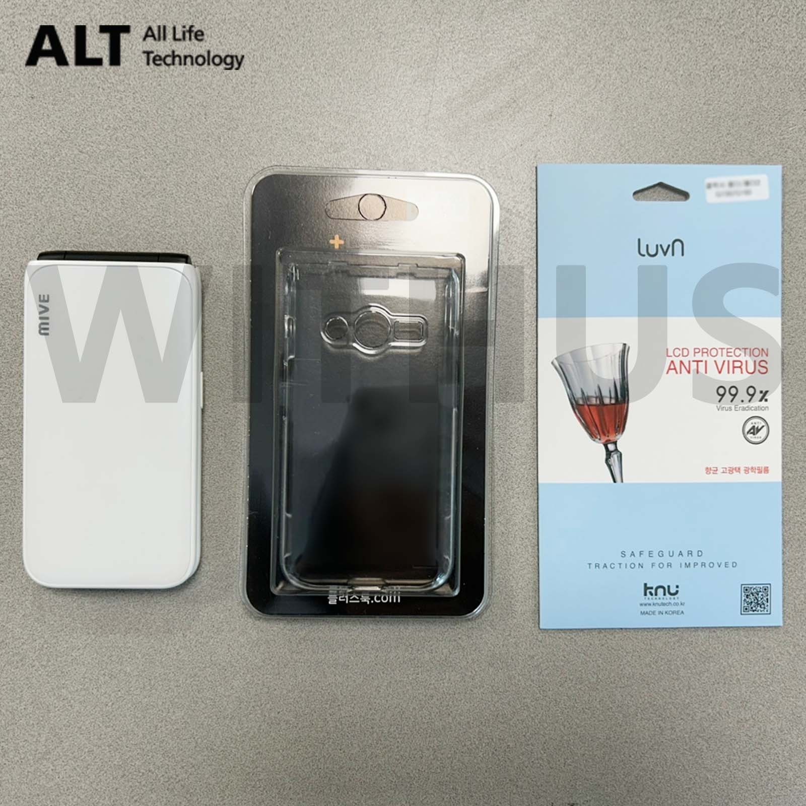 ALT MIVE Style Folder 32GB AT-M120 Unlocked LTE/3G – White