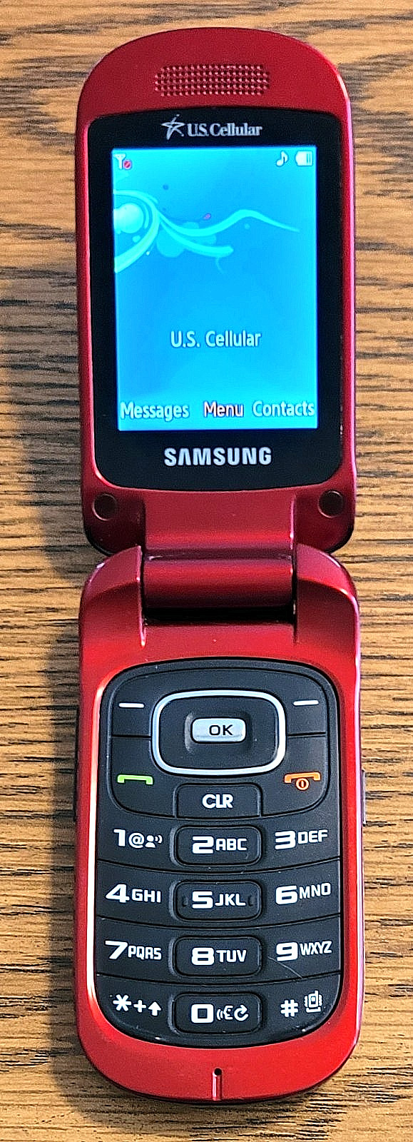 Samsung Chrono 2 SCH-R270 – Black and Red ( U.S. Cellular ) Very Rare CDMA Phone