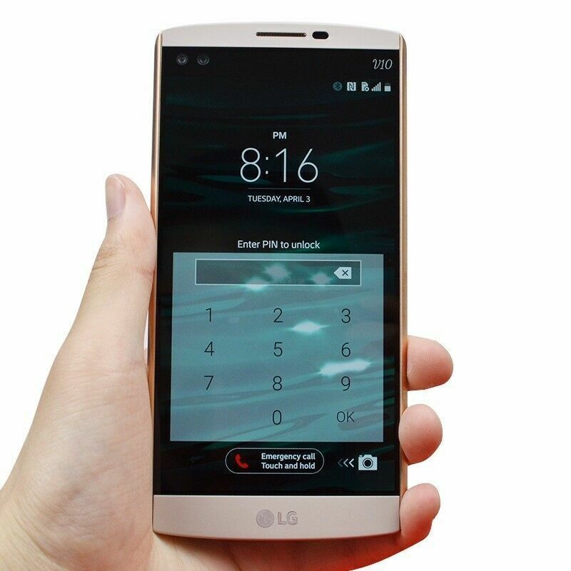 USA!!! LG V10VS990 64GB Fingerprint Android Unlocked Smartphone New sealed