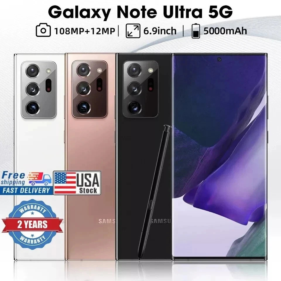 NEW SEALED Samsung Galaxy Note 20 Ultra 5G N986U 128GB Factory Unlocked GSM+CDMA