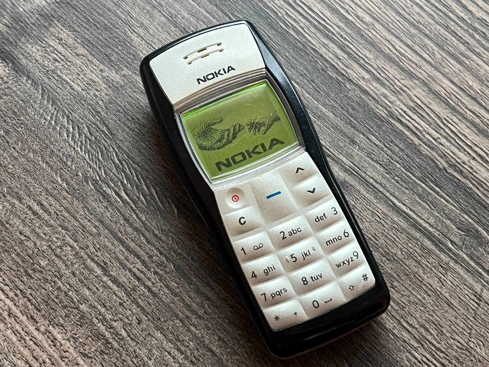 Genuine Nokia 1100 – Black (Unlocked) GSM Mobile phone Black color