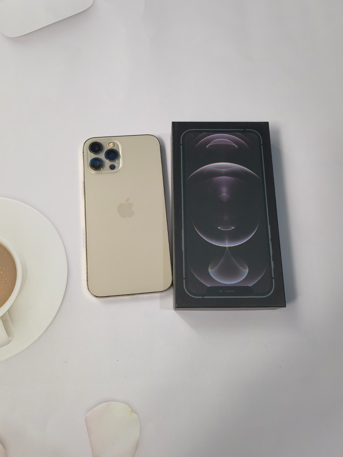 Optional Colors Apple iPhone 12 Pro Max – 128/256/512GB- Unlocked With face ID