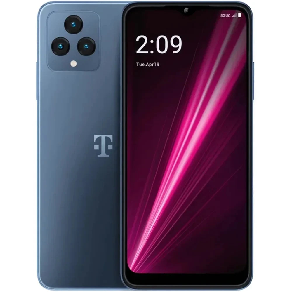 Metro by T-Mobile REVVL 6 5G, 64GB, Blue – Prepaid Smartphone