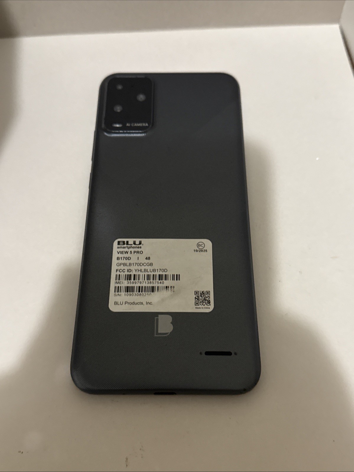 Blu View 5 Pro (For Parts Only)