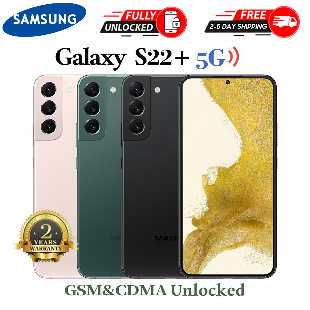 😍NEW SEALED SAMSUNG GALAXY S22+ PLUS 5G SM-S906U1 256G/128GB FACTORY UNLOCKED