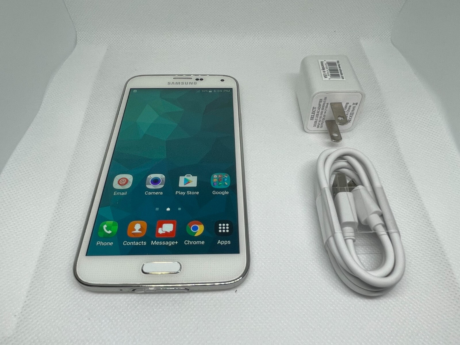 Samsung Galaxy S5 Unlocked Fully functional with 30 days warranty , white