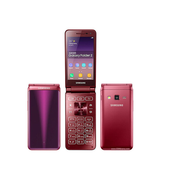 Samsung Galaxy Folder 2 G1650 16GB Unlocked Dual SIM 4G LTE Flip Phone OPEN BOX