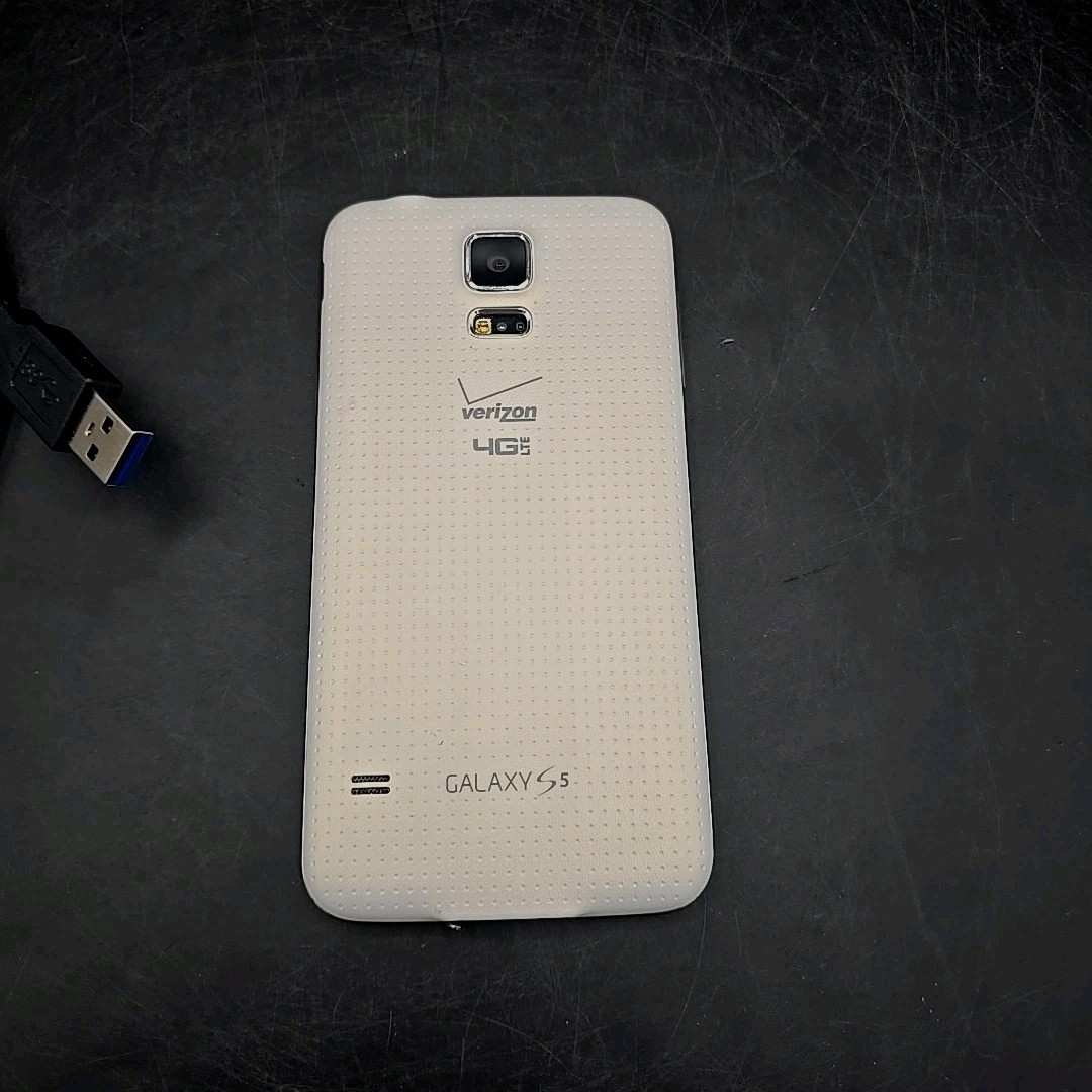 Samsung Galaxy S5 – 16 GB – Electric White (Verizon)