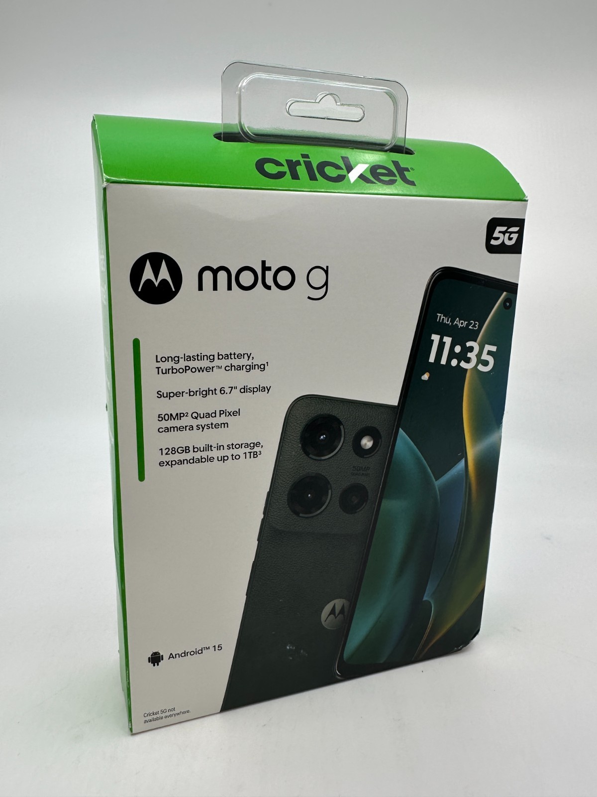 Motorola Moto G 5G (2025) 128gb – 6.7″ HD+ 50MP (Cricket wireless)🔒 SEALED