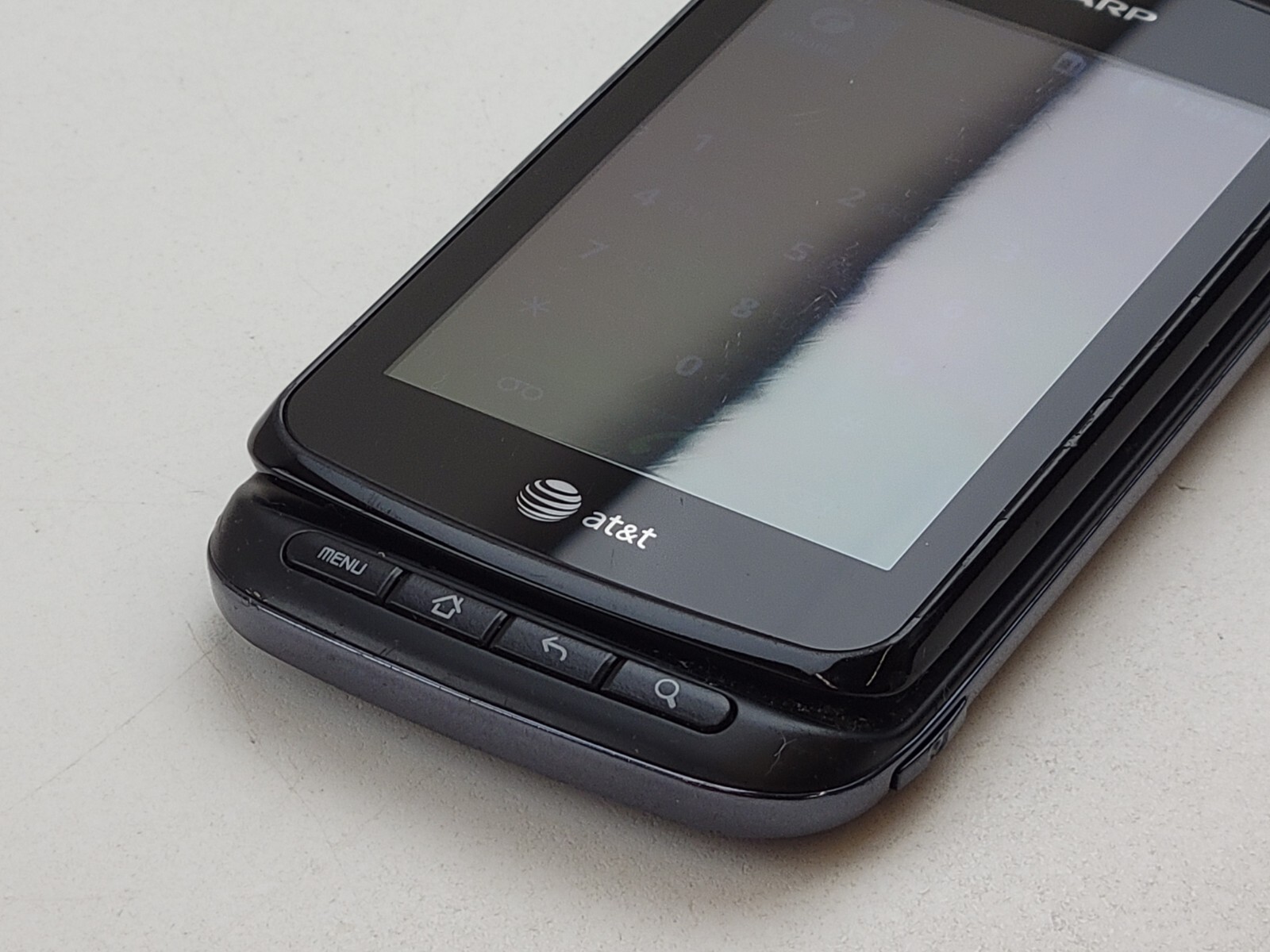 Sharp FX Plus (ADS1) 120MB – Black (AT&T) QWERTY Slider – *PLEASE READ* – J7632