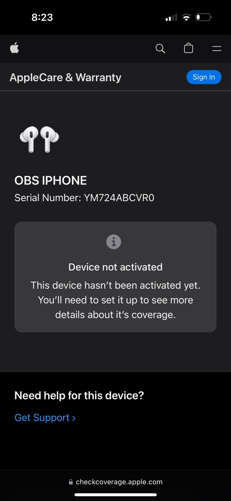 NEVER ACTIVATED iOS 1.0 YM Apple iPhone 1st Generation – 4GB – Black A1203 (GSM)