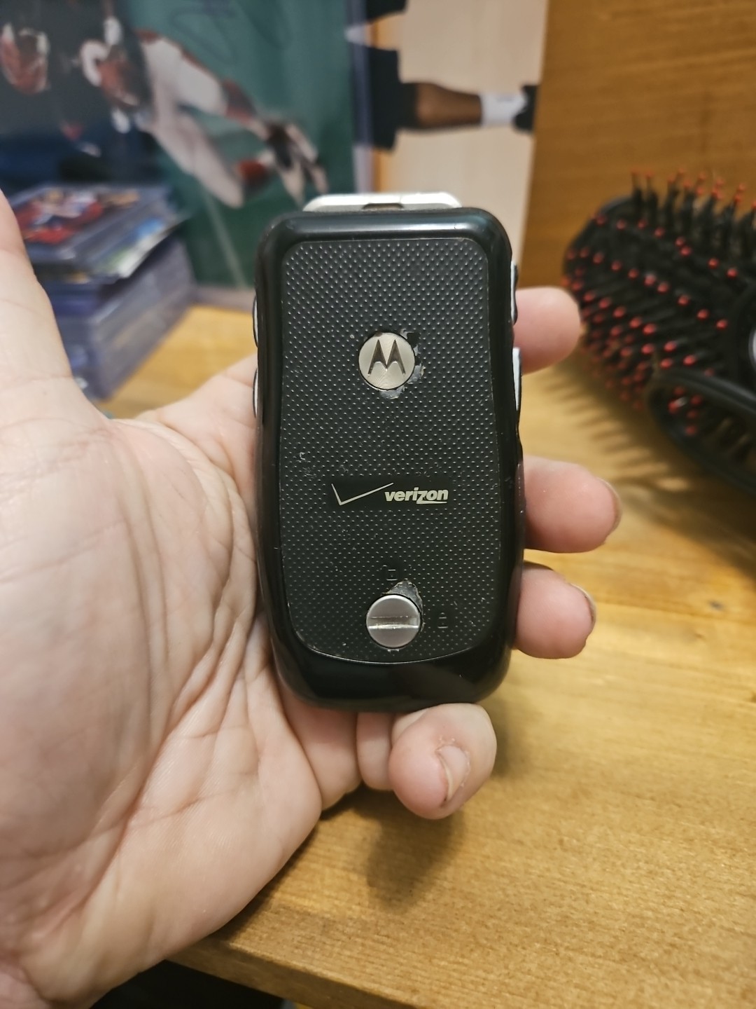 Motorola Barrage Verizon Black Verizon Cellular Phone Untested- K2