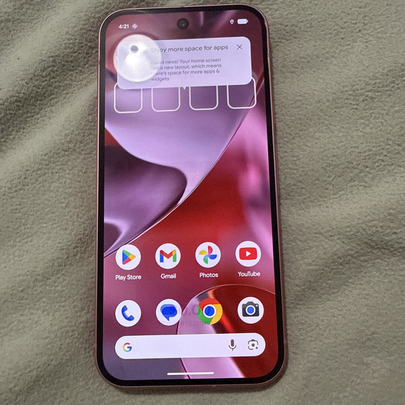 Google Pixel 9 – 128GB – Pink Peony (Unlocked) – Screen Shadow LCD