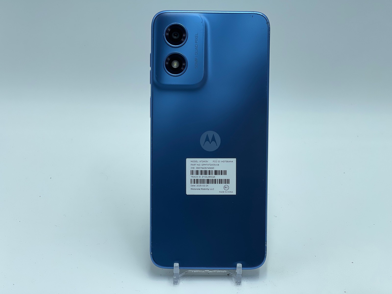 Motorola Moto G Play 2024 64GB XT2413V (Unknown) Blue (E-0044)