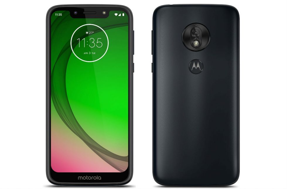 VERY GOOD Moto G7 Play XT1952-5 32GB Black AT&T ONLY