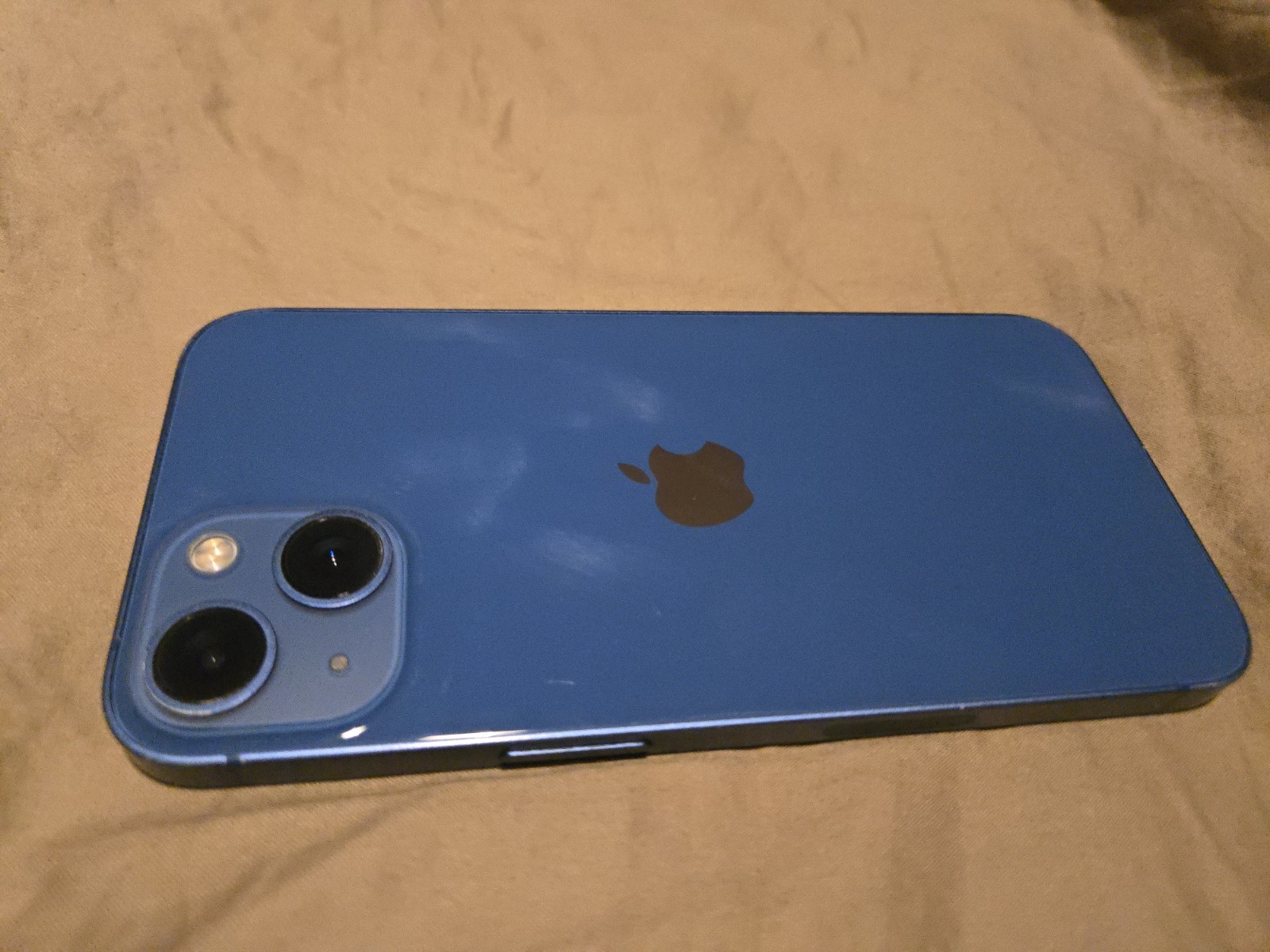 Iphone 13 256Gb Unlocked Blue B Grade 77 Percent Battery Open Box