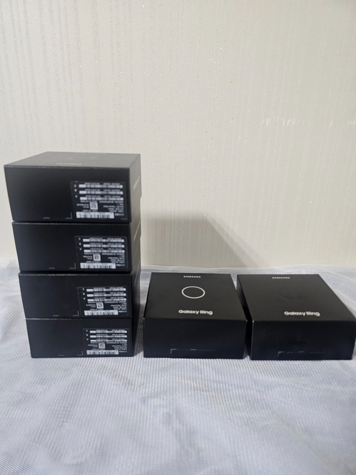 Genuine Samsung Galaxy Ring Titanium Black Silver Smart Ring Size 6 7 New
