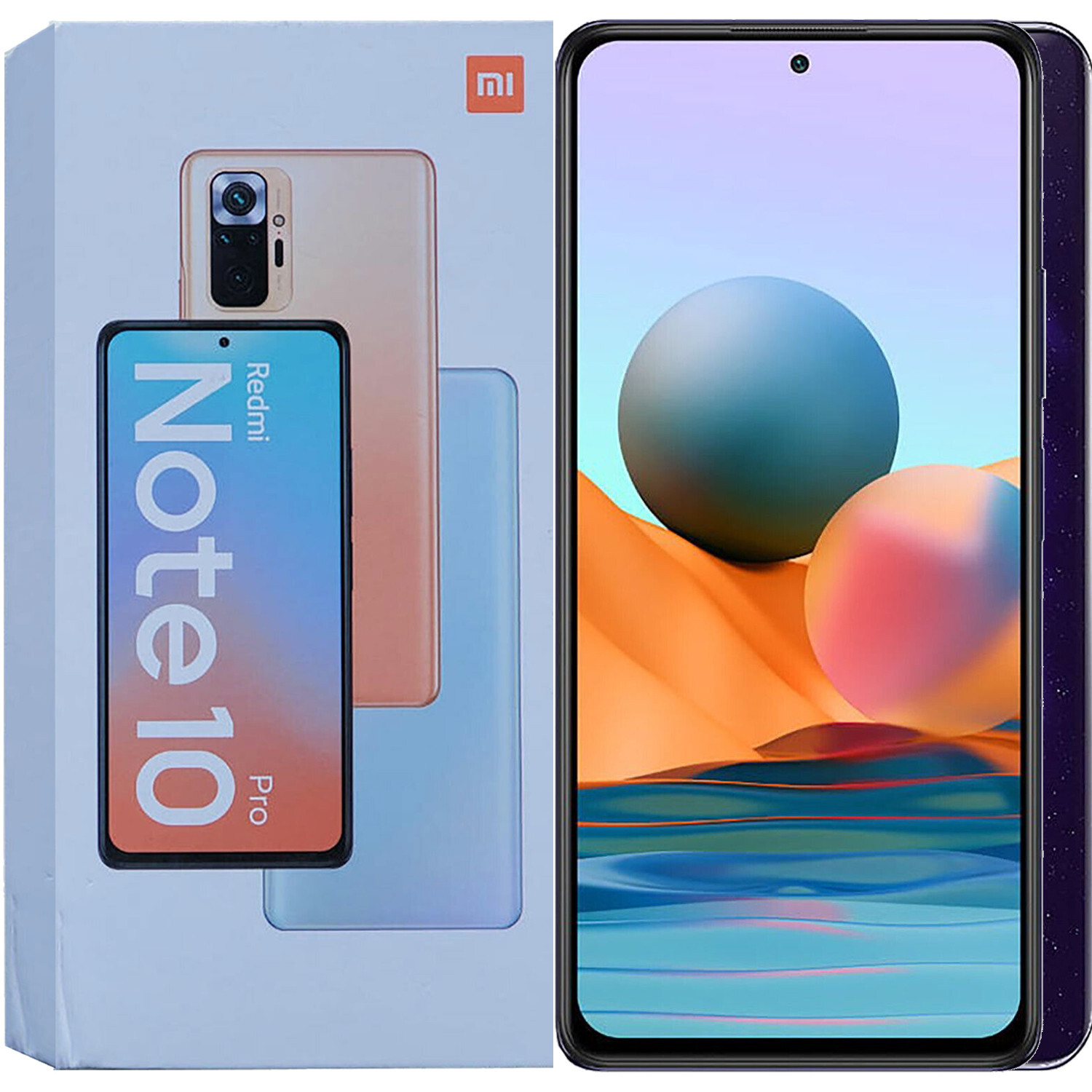 Xiaomi Redmi Note 10 Pro 4G Nebula Purple 64GB + 6GB Dual-Sim Unlocked GSM NEW