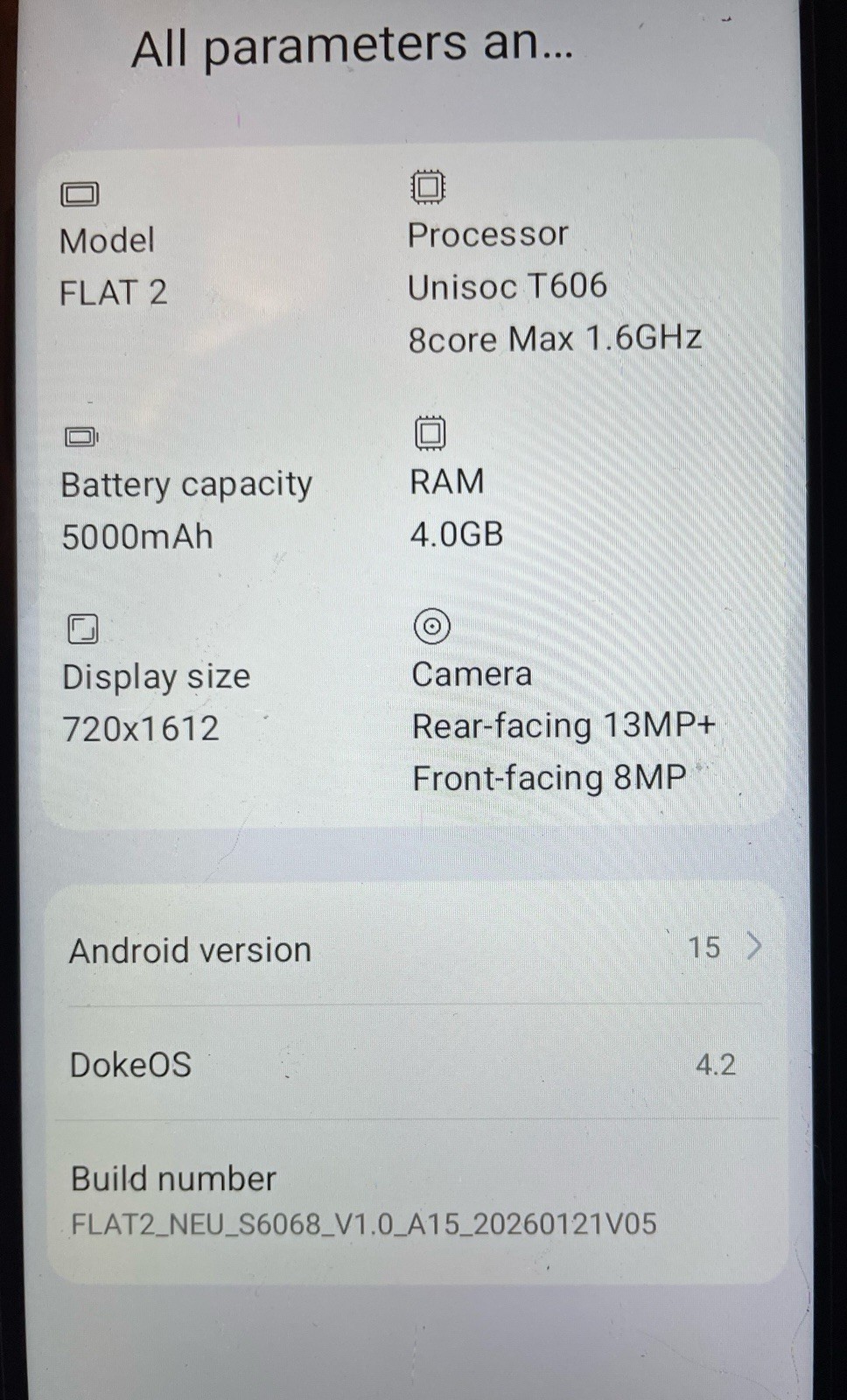 OSCAL FLAT 2 – Elevate Your Mobile Experience! Black 128gb Used In Box