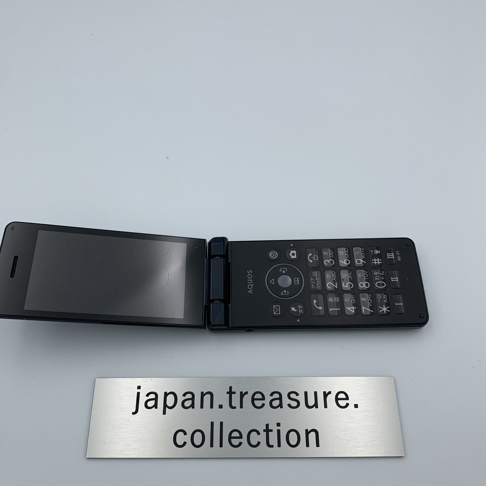 SHARP AQUOS KEITAI 4 A205SH Black 8GB 1GB RAM Unlocked Flip Phone 3.4 JAPAN