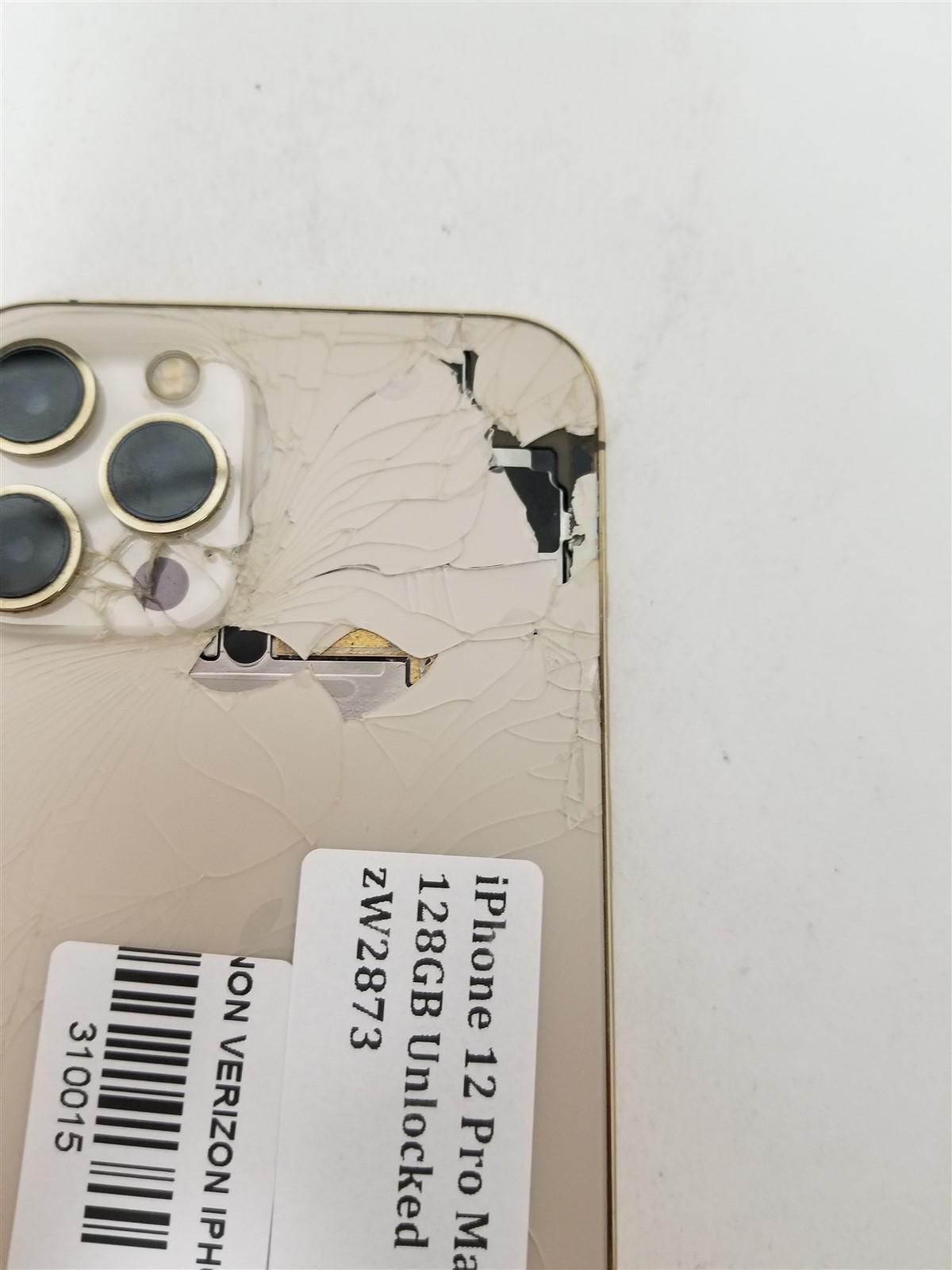 Apple iPhone 12 Pro Max 128GB Gold A2342 (Unlocked) Discounted zW2873