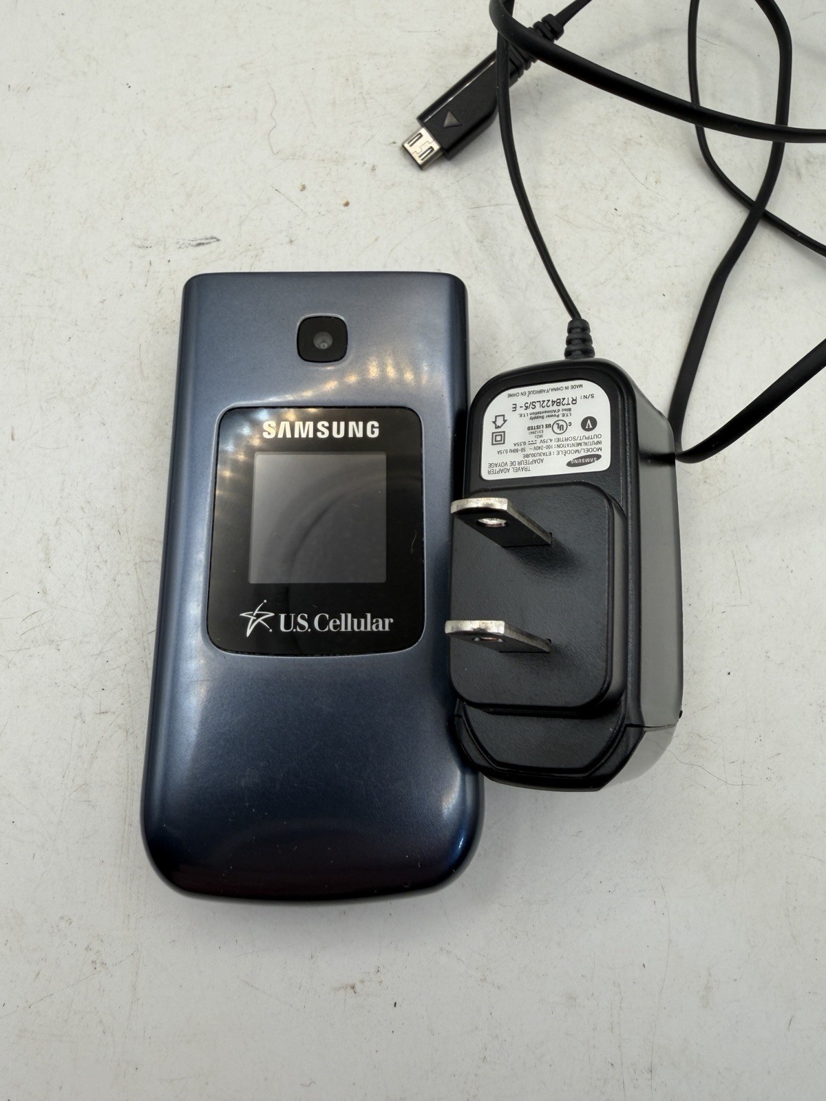 Samsung Chrono SCH-R260 U.S. Cellular Flip Phone Tested Working Boxed