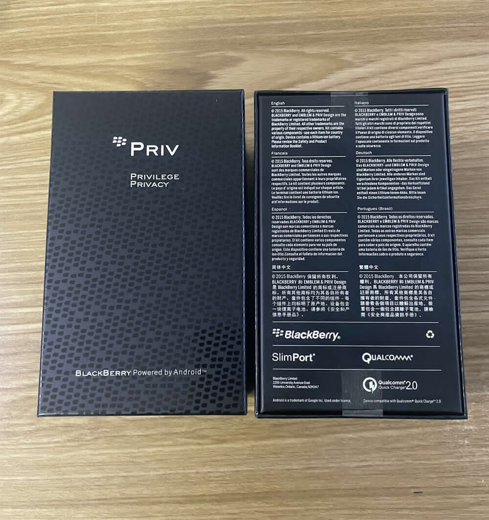 BlackBerry Priv 32GB 18MP Slider 4G LTE Unlocked Android Smartphone- New Sealed