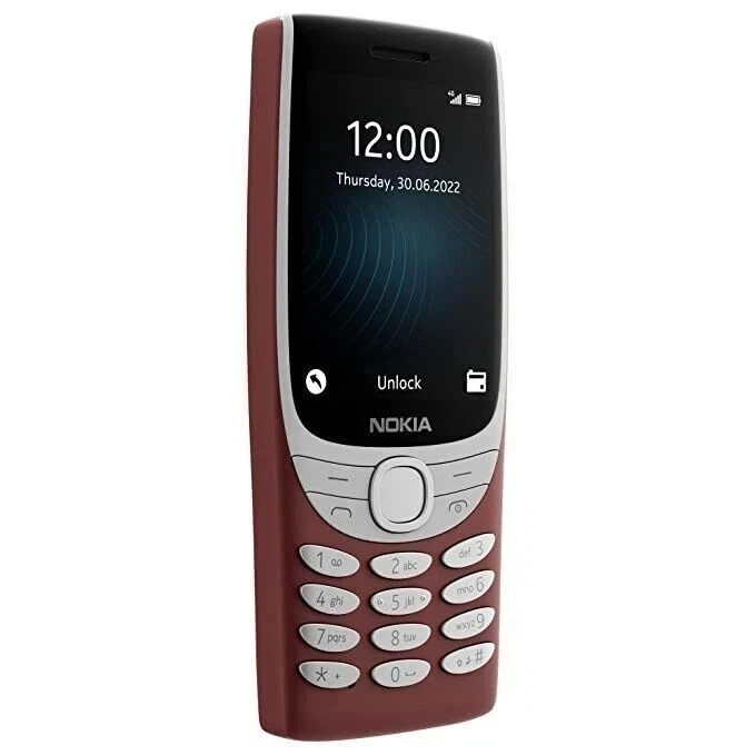 Nokia 8210 4G Unlocked Volte with Dual SIM Display Feature Phone +1year warranty