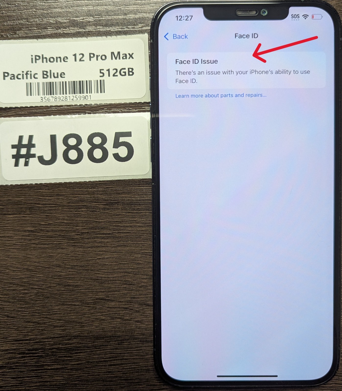 Apple iPhone 12 Pro Max 512GB Blue (Unlocked) – Read Seller Notes