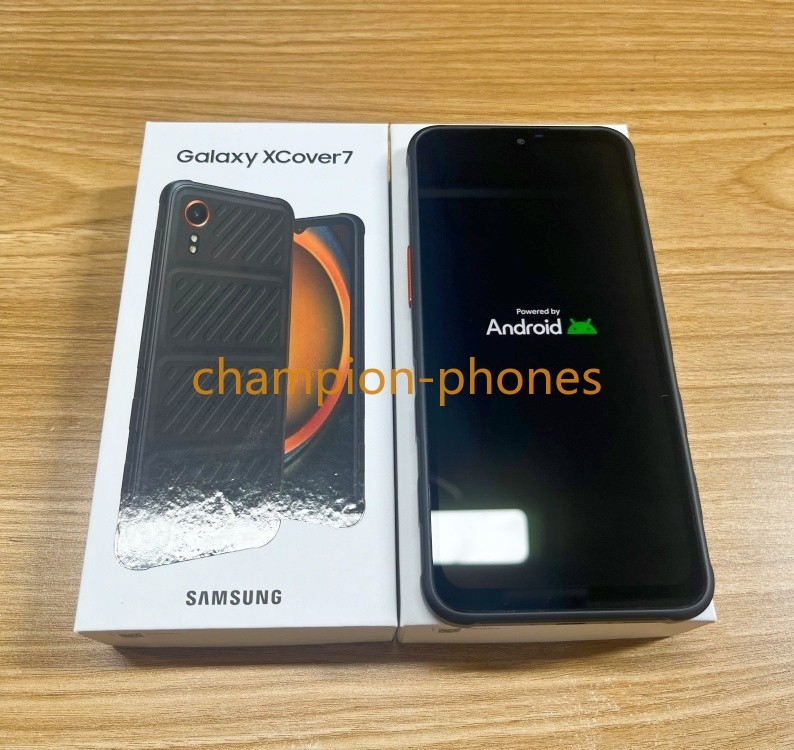 Unlocked Samsung Galaxy XCover 7 5G SM-G556B 6+128GB 6.6″ IP68 GPS New Unopened