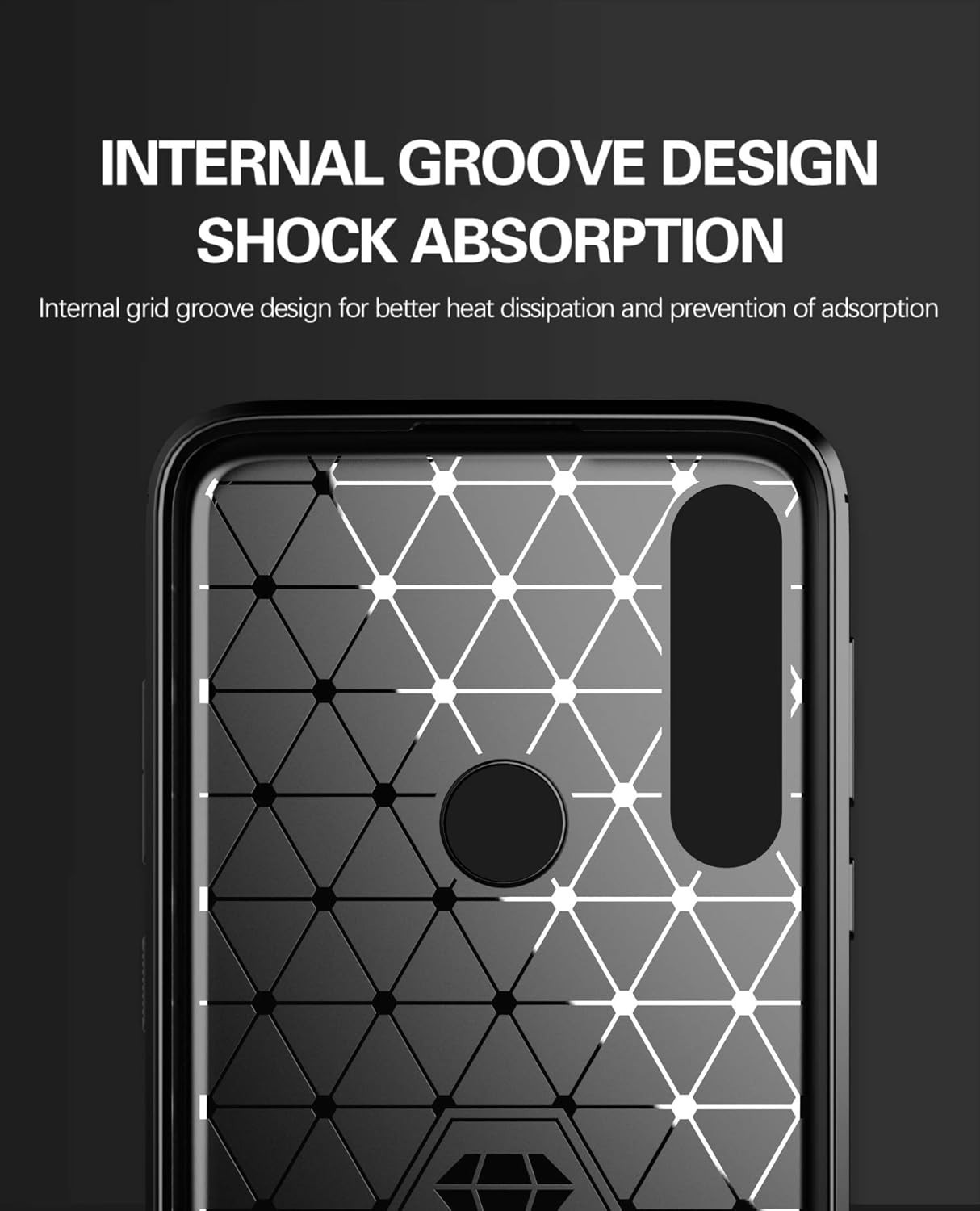 For Motorola Moto G Pure Case+Screen Protector, Cover Slim TPU Bumper Shockproof