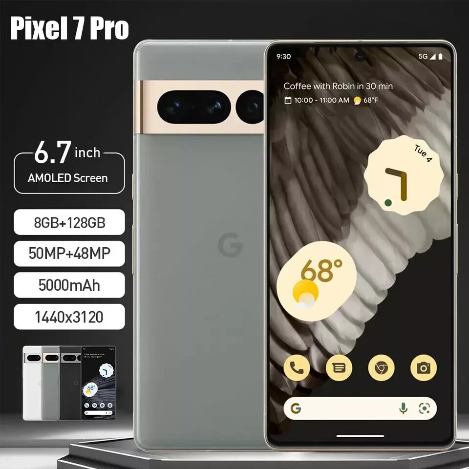 Brand NEW✨Google Pixel 7 Pro✨5G 6.7″ GP4BC 128/512GB Factory Unlocked-All Colors