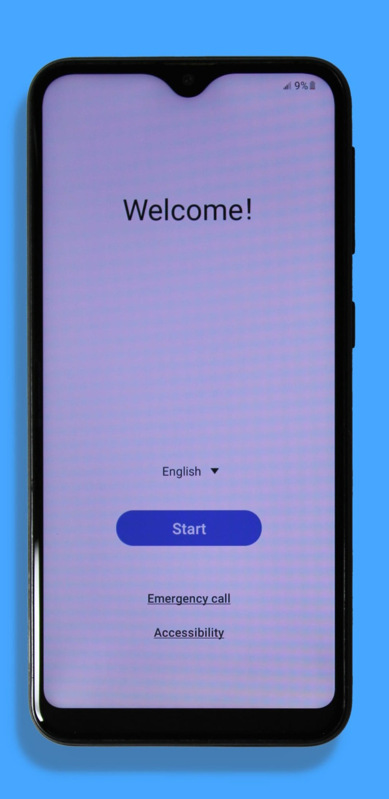 SPRINT SAMSUNG GALAXY A20 SM-A205U 32GB SMARTPHONE GRAY HEN