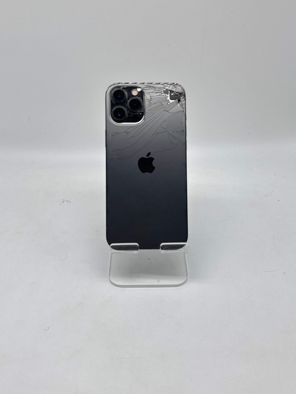 Apple iPhone 12 Pro Max 256GB Factory Unlocked Cracked Back Bad LCD