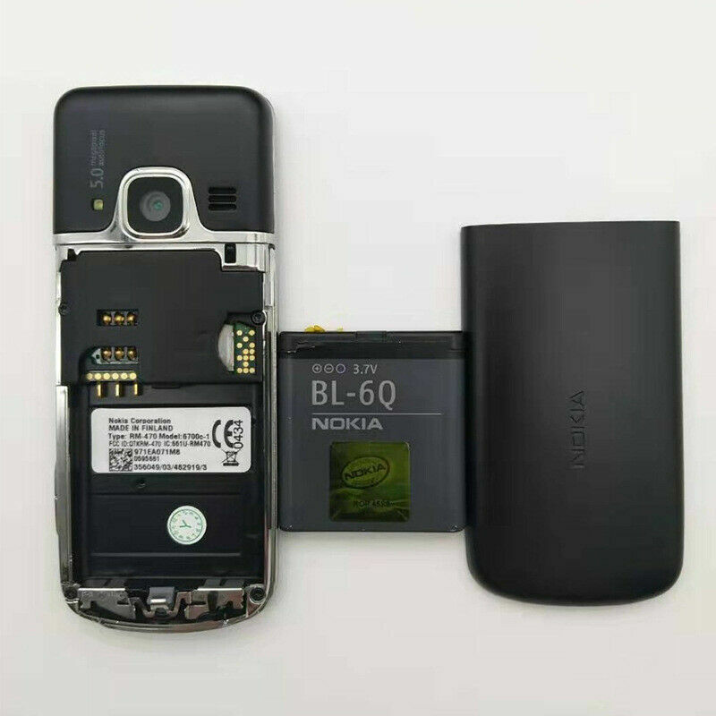 Original Nokia 6700 Classic MP4 Bluetooth 5.0MP 6700C Unlocked 3G Mobile Phone