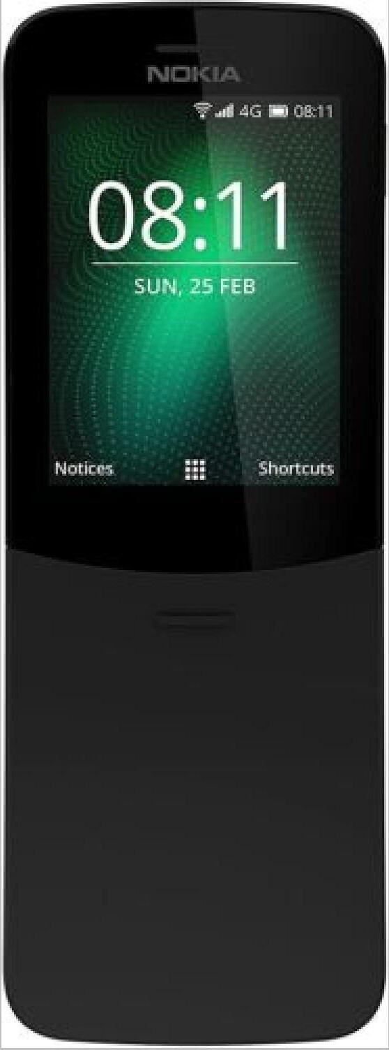 Nokia 8110 4G 4GB ROM 512MB RAM 2.0MP Original WIFI GPS Unlocked Mobile Phone