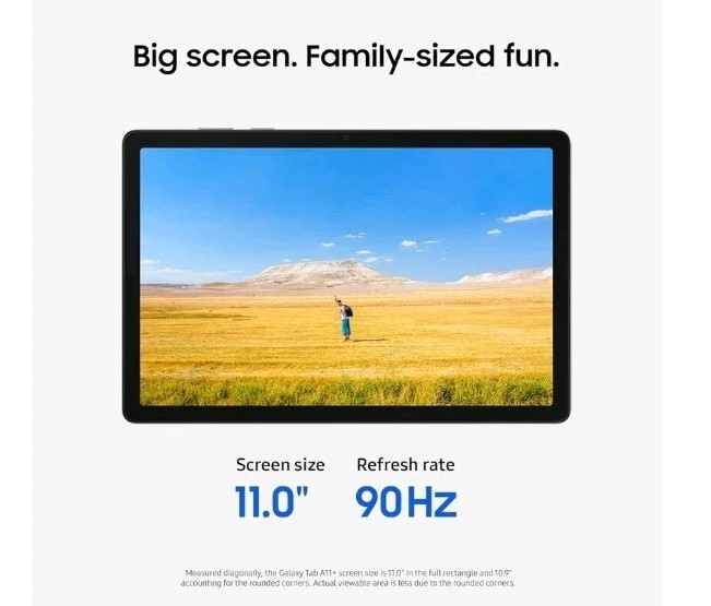 Samsung Galaxy A11+ Tab 8Gb Ram 256 Gb Storage New Gray