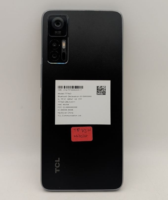 TCL 30 5G Verizon Locked 64GB Smartphone 6.7″ AMOLED 60Hz 50MP Triple Camera