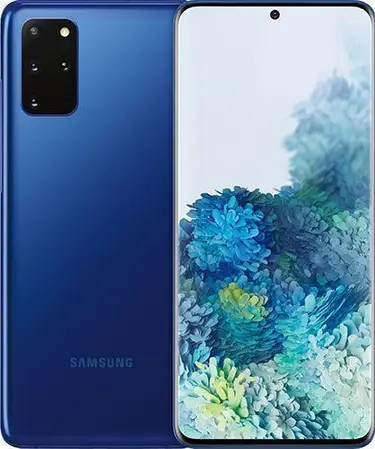 Samsung Galaxy S20+ 5G SM-G986U Unlocked 128GB Aura Blue C Light Burn