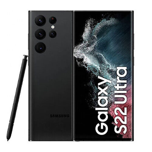 New Samsung Galaxy S22 Ultra 5G S908U 256-128-512GB 108MP Factory Unlocked Phone