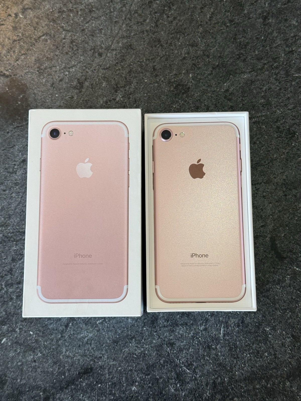 Mint Condition iPhone 7 128gb Rose Gold + Original Box/papers & Unlocked