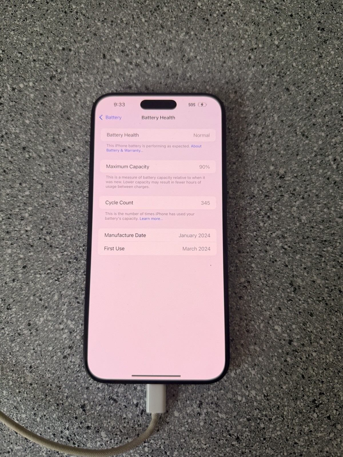 Apple iPhone 15 Pro Max 512GB Black ATT Locked